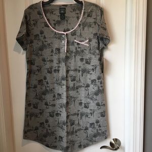 Laura Ashley Eiffel Tower Sleepshirt